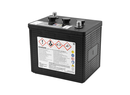 V-Force® Deep Cycle Battery, Flooded, 6 V, 100 Ah, Terminal Style Type A, RC Min 180 @ 75 A