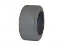 Tire, Rubber, 10x5x6.5, Smooth, Non-Marking Grey