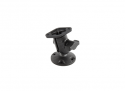 Composite Single Socket Mount with 2.5 in. Round Base AMPs Hole Pattern & Diamond Base