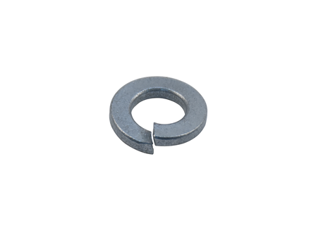 Split Lock Washer, Steel, Zinc Finish