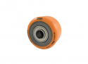 Polyurethane Wheel Assembly, 4x2.5x2.047, Compound 201