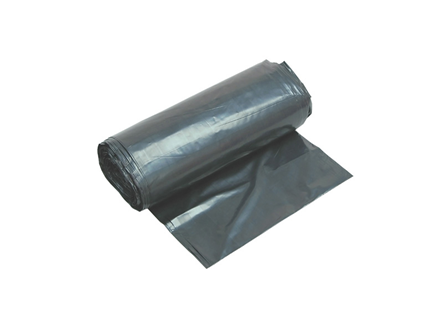 Trash Can Liners, 40 gal., Black, 5 Rolls/Case