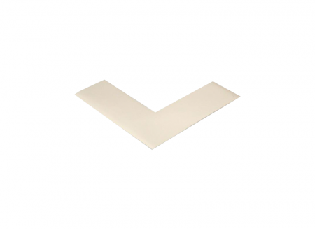 Angle, 2 in., Solid White