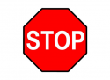 Safety Stop Sign, 16 in.