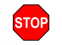 Safety Stop Sign, 18 in.