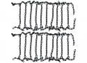 Tire Chain Set, Forklift, Pair/2