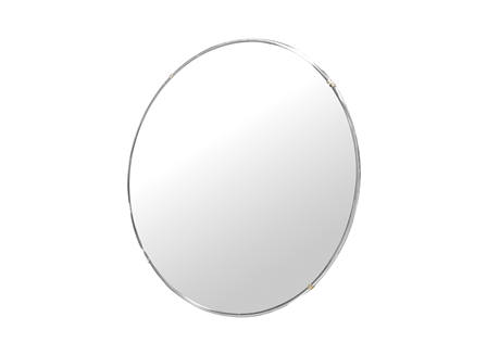 Round Convex Mirror, 12 in. Diameter, 12 ft. Viewing Distance, Indoor Use