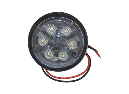 Sealed Beam (102 mm/4 in) Diameter Bulb, 10-60 V