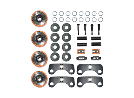 Load Wheel Kit, 6 in. x 2.88 in., Quick Change