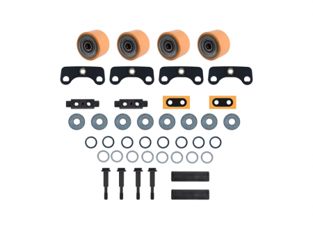 Load Wheel Kit, 6 in. x 4.12 in., Quick Change