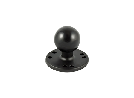 RAM Round Base with Rubber Ball, 1.5 in.