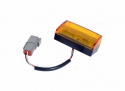 Strobe Light Assembly, 12 V -80 V, Amber