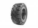 Tire, Solid Resilient, 200/50-10, Compound: 487, Black