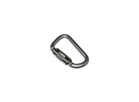 Carabiners Turn Open Lock, .75 in. Gate