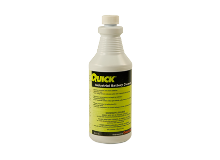 QuickCable® Industrial Battery Cleaner/Neutralizing Wash Cleaner, 1 qt.