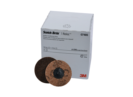 Scotch-Brite Surface Conditioning Discs, 3 in., Brown, Grit: Coarse