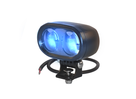 Spot Light, LED, Blue, 12 V- 80 V