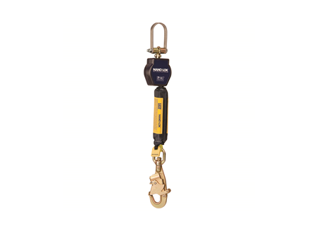 Nano-Lok™ Retractable Lanyard U-Bolt Swivel, 6 ft.