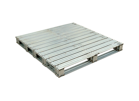 Galvanized Finished Steel Pallet, 48 in. x 48 in.