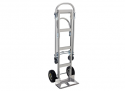 2 in 1 Convertible Hand Truck, Aluminum, 500 lb. Capacity, Pneumatic Wheels