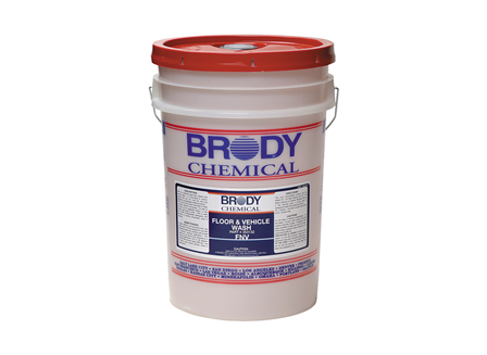 Brody Chemical Floor and Vehicle Wash, Concentrated, 6 gal.