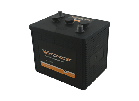 V-Force® Deep Cycle Battery, Flooded, 6 V, 100 Ah, Terminal Style Type A, RC Min 130 @ 75 A